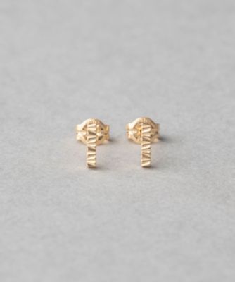 ＜三越伊勢丹/公式＞ ete bijoux (Women)/エテ ビジュー K18YG クレール トライアングルカット ピアス イエローゴールド ピアス・イヤリング【三越伊勢丹/公式】