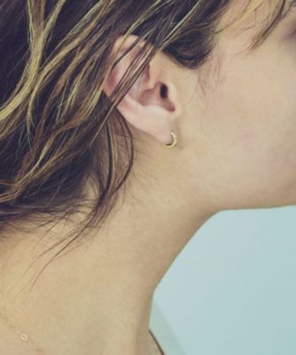 K18YG フープ ピアス | ete bijoux (Women)/エテ ビジュー | 三越  