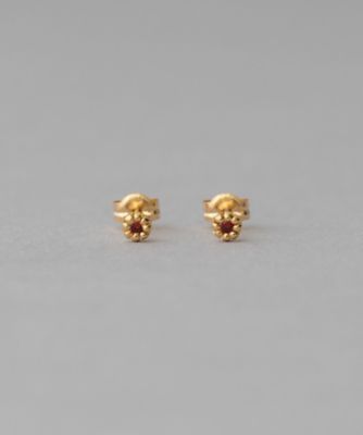 ete bijoux エテ K18YG アクアマリン ピアス - ピアス