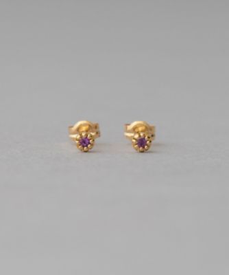 ete bijoux (Women)/エテ ビジュー K18YG フルール ピアス(誕生石 1・2・3・6・8・10・11・12月) B ピアス・イヤリング【三越伊勢丹/公式】