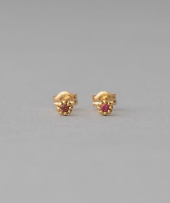 ete bijoux (Women)/エテ ビジュー K18YG フルール ピアス(誕生石 1・2・3・6・8・10・11・12月) F ピアス・イヤリング【三越伊勢丹/公式】