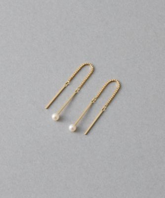 K18YG パール アメリカンピアス | ete bijoux (Women)/エテ