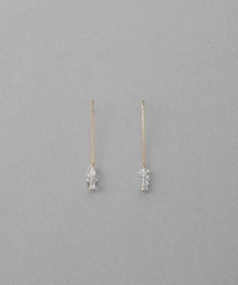 ete bijoux (Women)/エテ ビジュー [シャンデリア] K18YG クォーツ ピアス イエローゴールド ピアス・イヤリング【三越伊勢丹/公式】