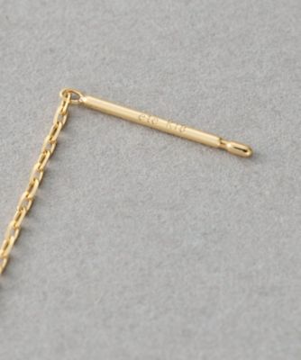 シャンデリア］ K18YG クォーツ ピアス | ete bijoux (Women
