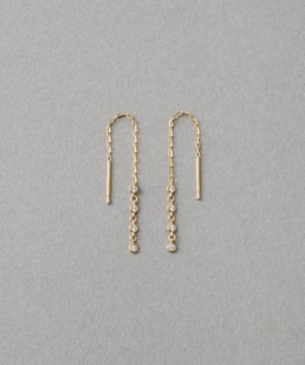 デュー］ K18YG ダイヤモンド ピアス | ete bijoux (Women)/エテ