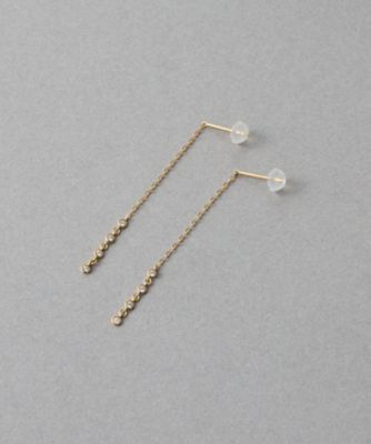 デュー］ K18YG ダイヤモンド ピアス | ete bijoux (Women)/エテ