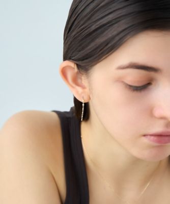 デュー］ K18YG ダイヤモンド ピアス | ete bijoux (Women)/エテ