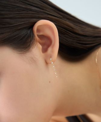 デュー］ K18YG ダイヤモンド ピアス | ete bijoux (Women)/エテ