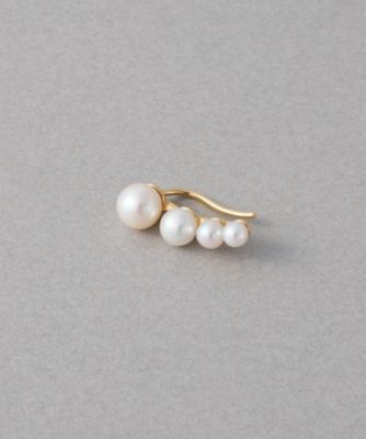 淡水パール］ K18YG ピアスクリップ | ete bijoux (Women)/エテ