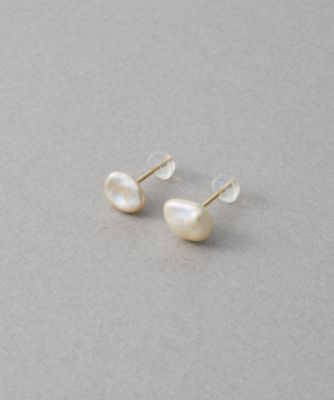 淡水バロックパール ピアス M | ete bijoux (Women)/エテ ビジュー