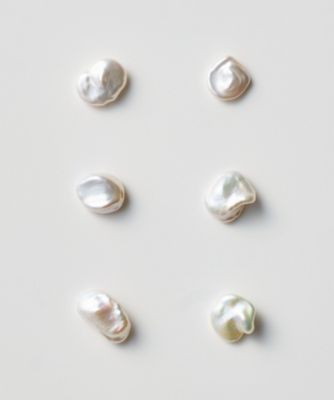 淡水バロックパール ピアス L | ete bijoux (Women)/エテ ビジュー