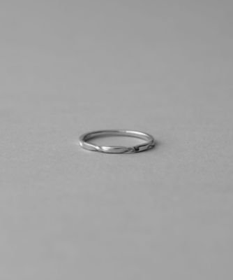 クレール］PT900 スクエアカット リング | ete bijoux