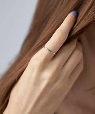 レイヤード］ PT900 ツイスト リング | ete bijoux (Women