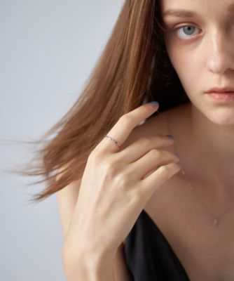 レイヤード］ PT900 ツイスト リング | ete bijoux (Women