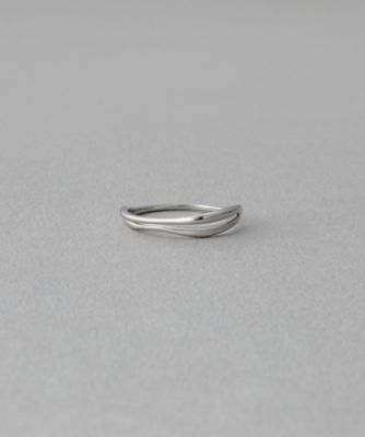 ＜ete bijoux (Women)＞［デイリープラチナ］　ＰＴ５０１　グラデーション　リング
