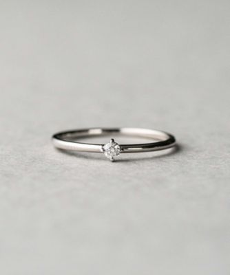 ＜ete bijoux (Women)＞ＰＴ９００　ダイヤモンド　リング「ブライト」