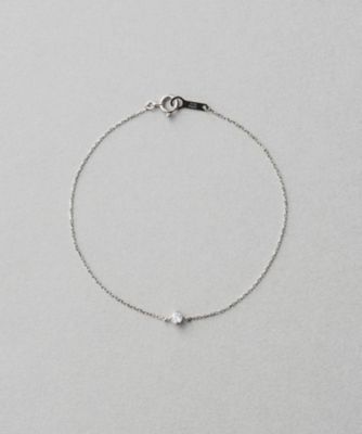 ＜ete bijoux (Women)＞ＰＴ９００／８５０　ダイヤモンド　０．１ｃｔ　ブレスレット「ブライト」