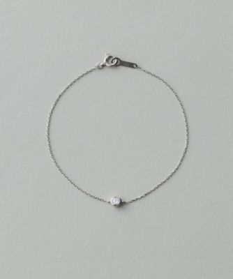 ＜ete bijoux (Women)＞ＰＴ９００／８５０　ダイヤモンド　０．１ｃｔ　ブレスレット「ブライト」