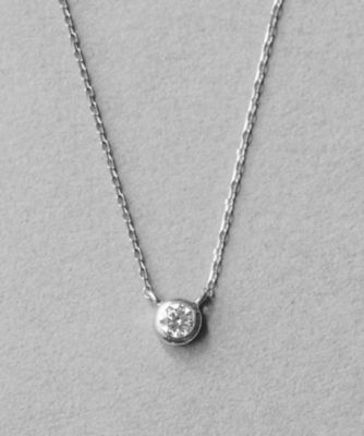 ＜ete bijoux (Women)＞ＰＴ９００／８５０　ダイヤモンド　ネックレス「ブライト」