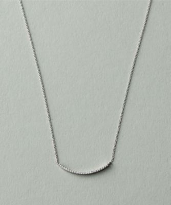 PT900/850 レイヤー ダイヤモンド ネックレス ete プラチナ レイヤー] PT900/850 ダイヤモンド ネックレス（ネックレス