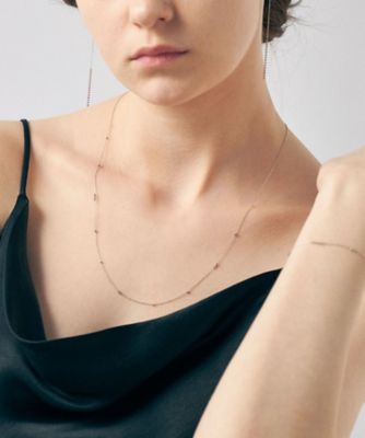 PT850 e＿Grain セミロング ネックレス | ete bijoux
