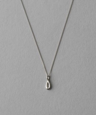 ＜ete bijoux (Women)＞［レイヤー］　ＰＴ９００／８５０　ドロップ　ネックレス