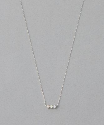 ＜ete bijoux (Women)＞［レイヤー］　ＰＴ９００／８５０　ダイヤモンド　ネックレス