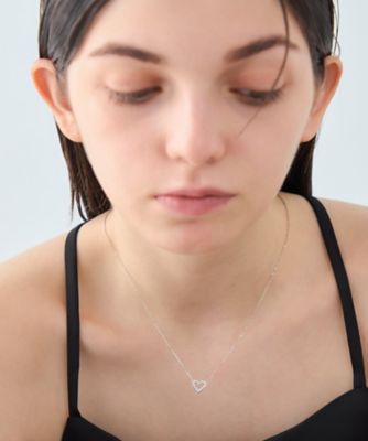 レイヤード ］ PT900／850 ダイヤモンド ネックレス | ete
