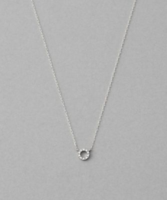 レイヤード］ K10WG ダイヤモンド ネックレス | ete bijoux