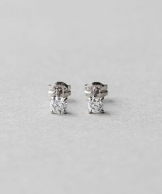 【美品】ete エテ PT900 ピアス スレンダー PT900 ダイヤモンド ピアス（470902） ｜ women（ウィメンズ