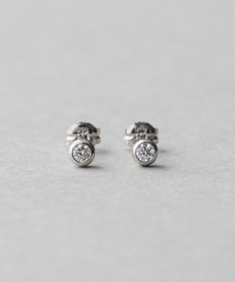 ＰＴ９００　ダイヤモンド　０．１ｃｔ　ピアス「ブライト」