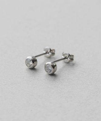 ＜三越伊勢丹/公式＞ ete bijoux (Women)/エテ ビジュー PT900 ダイヤモンド 0．2ct ピアス「ブライト」 プラチナム ピアス・イヤリング【三越伊勢丹/公式】