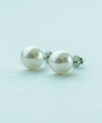 ＜三越伊勢丹/公式＞ ete bijoux (Women)/エテ ビジュー PT900 パール ピアス L プラチナム ピアス・イヤリング【三越伊勢丹/公式】