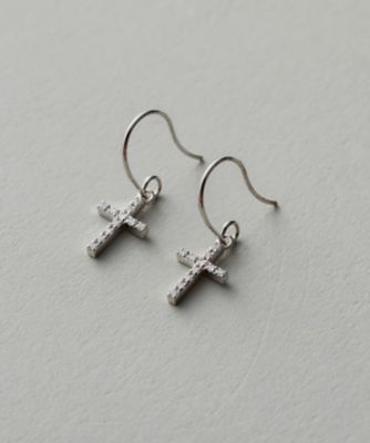 ＰＴ９００　クロス　ダイヤモンド　ピアス