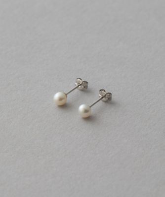 【美品】ete エテ　PT900パール プラチナ ピアス　淡水パール 楽天市場】PT900 パール ピアス ete エテ アクセサリー・腕時計