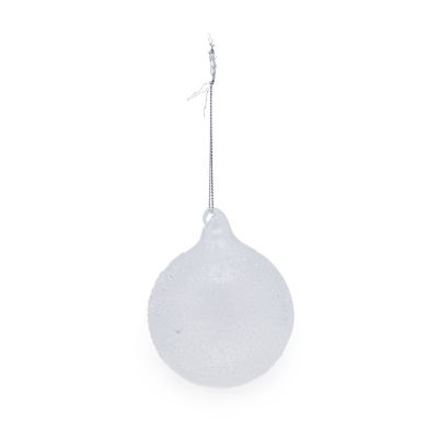 クリアビーズガラスボール オーナメント