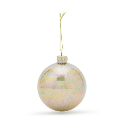 ゴールドラスター ガラスボール オーナメント