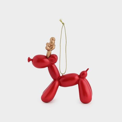 ＜The Conran Shop＞バルーン　レインディア　レッドゴールド　オーナメント（５１０４６８３５＿ｘｍａｓ２５）