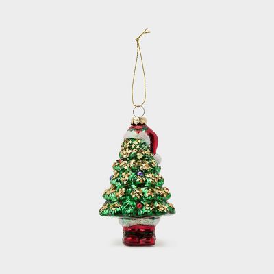 ＜The Conran Shop＞クリスマスツリー　ウィズ　ブーツ＆ハット　オーナメント（５１０４６８５９＿ｘｍａｓ２５）