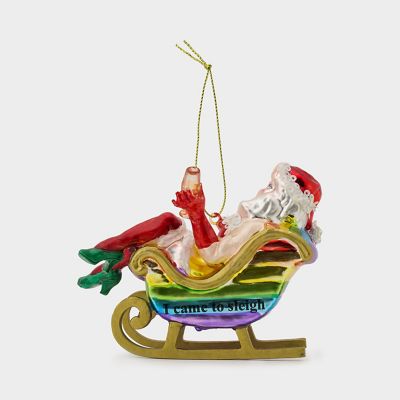 ＜The Conran Shop＞カム　トゥー　スレイ　ドラッグクイーンサンタ　オーナメント（５１０４６８９７＿ｘｍａｓ２５）