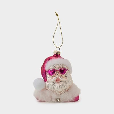 ＜The Conran Shop＞ラブサンタ　ウィズ　サングラス　オーナメント（５１０４６９１０＿ｘｍａｓ２５）