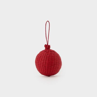 ＜The Conran Shop＞ボーブル　レッド　オーナメント（５１０５２１４０＿ｘｍａｓ２５）