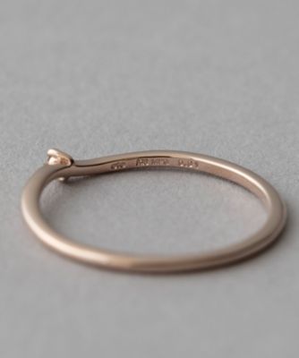 レイヤード］ K18MPG ダイヤモンド リング | ete bijoux (Women