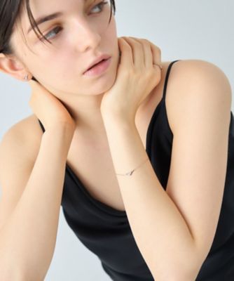 ムーンリット］ K18MPG ダイヤモンド ブレスレット | ete bijoux