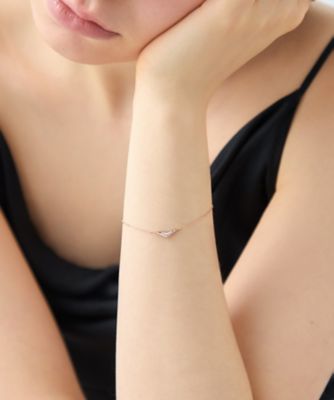 ムーンリット］ K18MPG ダイヤモンド ブレスレット | ete bijoux
