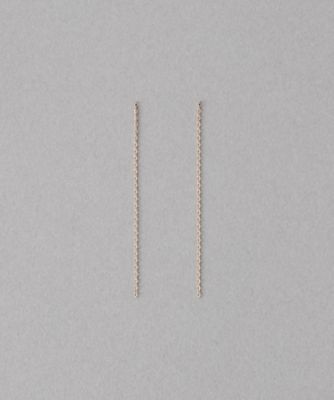 ete bijoux (Women)/エテ ビジュー K18MPG ミラーカットチェーン ピアス ピンクゴールド ピアス・イヤリング【三越伊勢丹/公式】