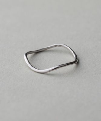 K10 レイヤード ウェーヴ リング | ete bijoux (Women)/エテ