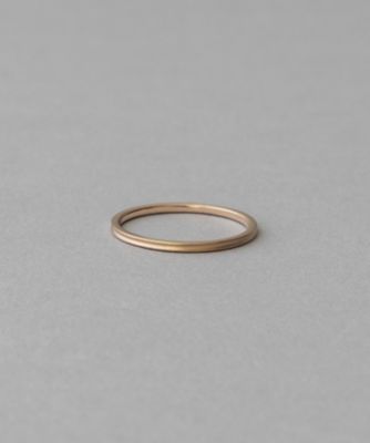 ＜ete bijoux (Women)＞［レイヤード］　Ｋ１０ＹＧ　リング　ガター