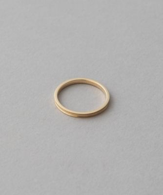 レイヤード］ K10YG コンケイブ リング | ete bijoux (Women