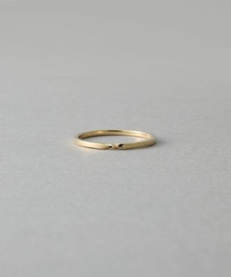 ＜ete bijoux (Women)＞［レイヤード］　Ｋ１０ＹＧ　ツイスト　リング